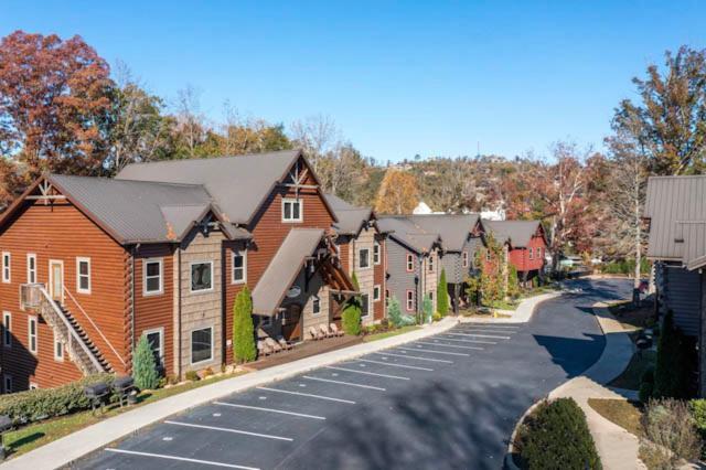 The Mighty Crabapple Manor By Stony Brook Cabins 개틀린버그 외부 사진